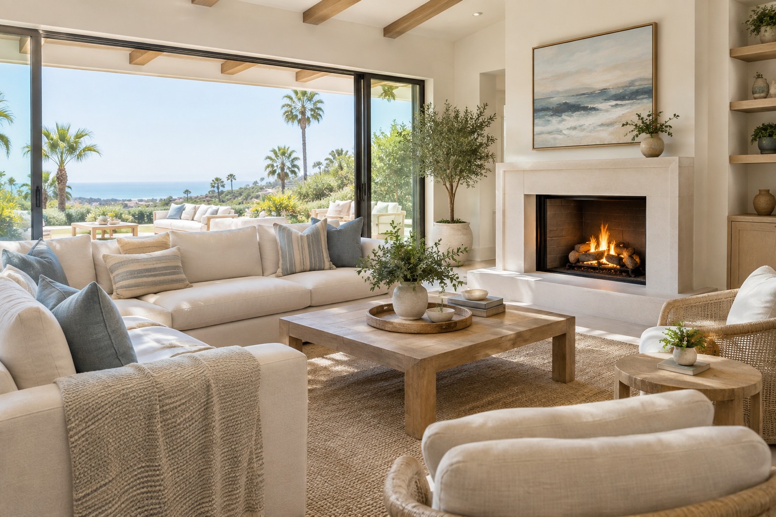 An elegant Southern California living space